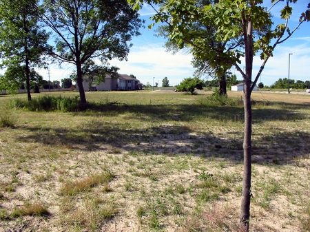 Starlite Drive-In Theatre - Now An Empty Lot - Photo From Water Winter Wonderland (newer photo)